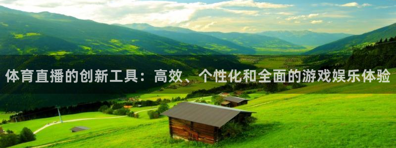 体育直播的创新工具：高效、个性化和全面的游戏娱乐体验